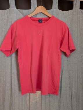 Daniel Hechter Paris Short‑Sleeve Crewneck Tee in Coral